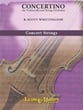 Concertino for Cello and Strings Orchestra sheet music cover